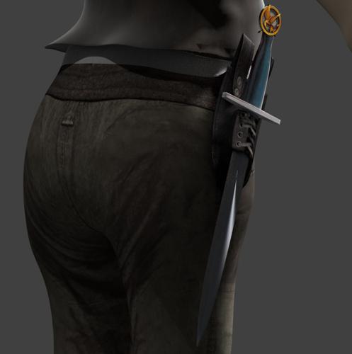 Huntress Dagger + Belt Holder preview image